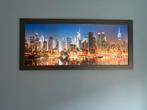 Schilderij Manhattan Skyline  60 x 130 cm, Ophalen, Oorspronkelijke maker, 125 cm of meer, Zo goed als nieuw