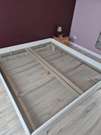 Auping bed 180x200, Ophalen, Wit, Tweepersoons, 180 cm