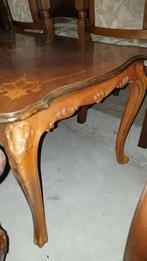 Chippendale barok lodewijk salontafels, Ophalen