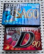 Nieuwe TDK Cassettebandjes & DVD's, Cd's en Dvd's, Cassettebandjes, Ophalen, 2 t/m 25 bandjes, Met bewaardoos, rek of koffer, Nieuw in verpakking