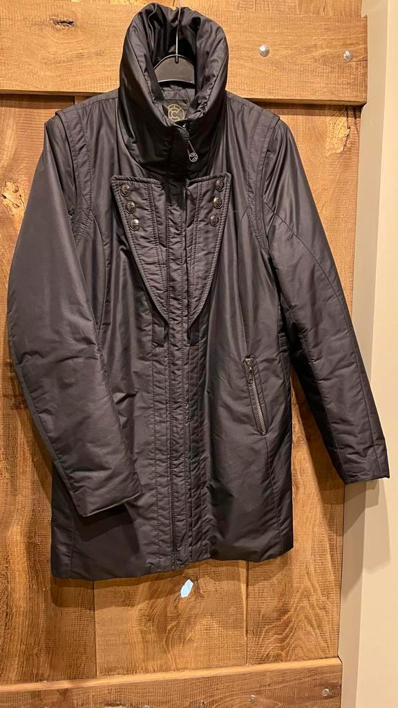 Zwarte Creenstone Dames Jas - Maat 44, Kleding | Dames, Jassen | Winter, Zo goed als nieuw, Maat 42/44 (L), Zwart, Ophalen of Verzenden