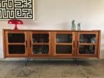 Deens Scandinavisch antiek houten design dressoir, 25 tot 50 cm, 200 cm of meer, Gebruikt, Ophalen