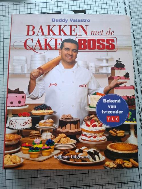 Buddy Valastro - Bakken met de cake boss, Boeken, Kookboeken, Zo goed als nieuw, Taart, Gebak en Desserts, Ophalen of Verzenden