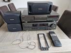 Technics receiver + cd-speler + 3 boxen, Audio, Tv en Foto, Stereo-sets, Overige merken, Cd-speler, Zo goed als nieuw, Ophalen