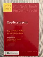 Goederenrecht Pitlo deel 3, Boeken, Studieboeken en Cursussen, W.H.M Reehuis en A.H.T. Heisterkamp, Ophalen of Verzenden, Zo goed als nieuw