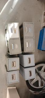 Retro Stalen Ladenkast - 6 Laden, Ophalen, Minder dan 50 cm, Gebruikt, Minder dan 100 cm