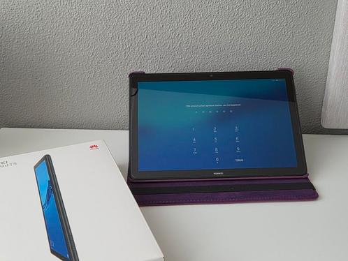 Huawei MediaPad T5, zgan, zwart, Computers en Software, Android Tablets, Zo goed als nieuw, 10 inch, 16 GB, Uitbreidbaar geheugen