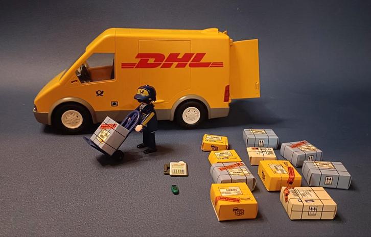 Playmobil DHL Koerierdienst 4401, Kinderen en Baby's, Speelgoed | Playmobil, Zo goed als nieuw, Ophalen of Verzenden