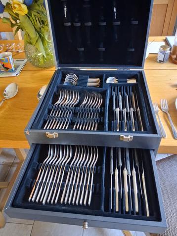 Gero 100 Verzilverd Bestek, model "Modern", 85-delig beschikbaar voor biedingen