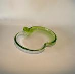 Annagroen glazen schaaltje in appelvorm – vintage, Antiek en Kunst, Antiek | Glas en Kristal, Ophalen of Verzenden