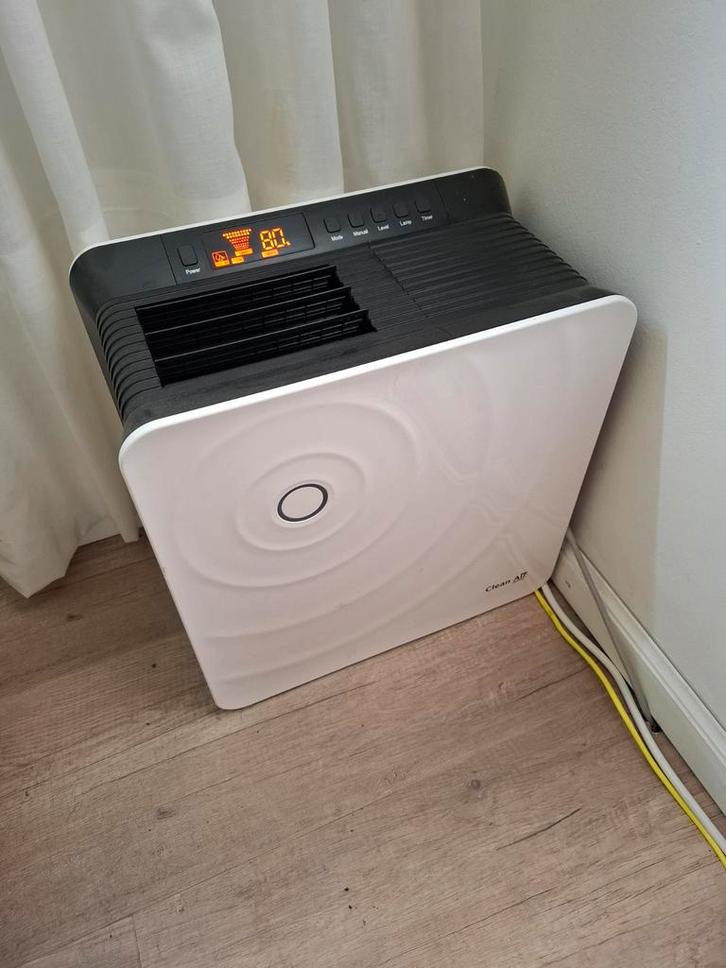 Clean Air Luchtbevochtiger/Reiniger - Topconditie!, Witgoed en Apparatuur, Luchtbehandelingsapparatuur, Zo goed als nieuw, Luchtreiniger