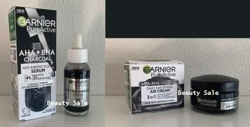 Garnier Pure Active Charcoal serum + gel crème beschikbaar voor biedingen