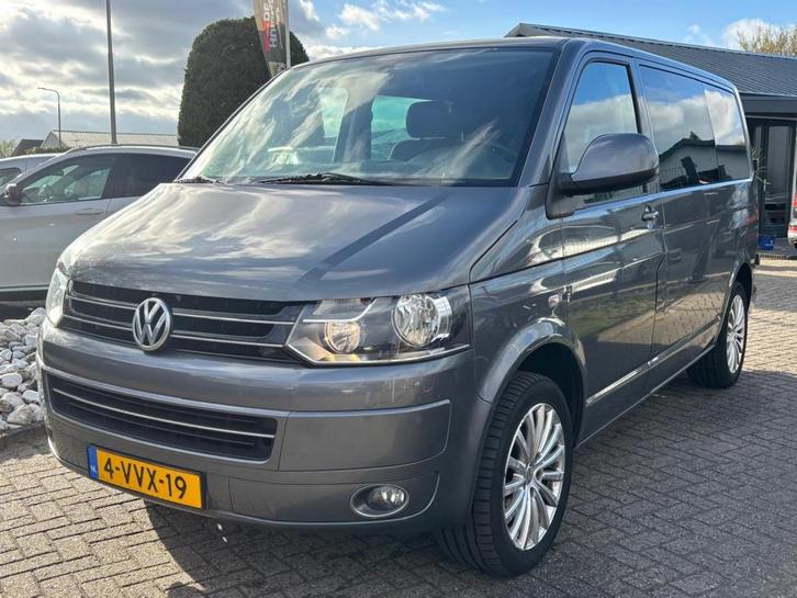 Volkswagen Transporter 2.0 TDI L1H1 Dubbel Cabine Automaar 2, Auto's, Bestelauto's, Bedrijf, ABS, Airbags, Airconditioning, Boordcomputer