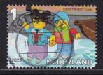 119 - Nederland nvph 4148e , Kinderzegels , Lego , Schaatsen, Postzegels en Munten, Verzenden, Na 1940, Gestempeld