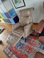 Prominent relaxfauteuil/relaxstoel, Huis en Inrichting, Fauteuils, Ophalen, Gebruikt, Minder dan 75 cm, Leer