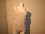 Marccain beige basis basic top mooie kwaliteit N5/42, Verzenden, Beige, Maat 42/44 (L), Zo goed als nieuw