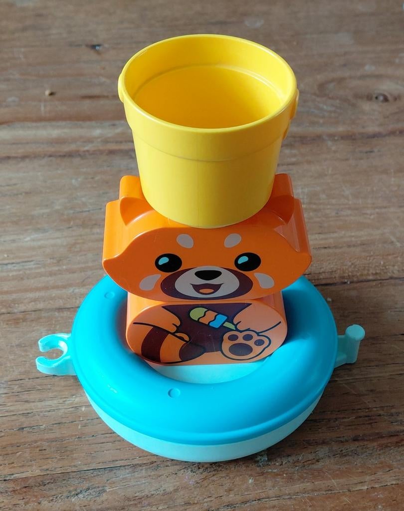 DUPLO 10964 Pret in bad: drijvende rode panda, Kinderen en Baby's, Speelgoed | Duplo en Lego, Ophalen of Verzenden, Zo goed als nieuw