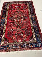 Perzisch tapijt handgemaakte hamadan 200x128,, Ophalen, 100 tot 150 cm, Zo goed als nieuw, Crème