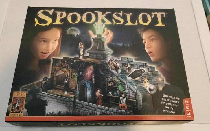 999 Games: Spookslot / Nieuwstaat, Hobby en Vrije tijd, Gezelschapsspellen | Bordspellen, Zo goed als nieuw, Ophalen of Verzenden
