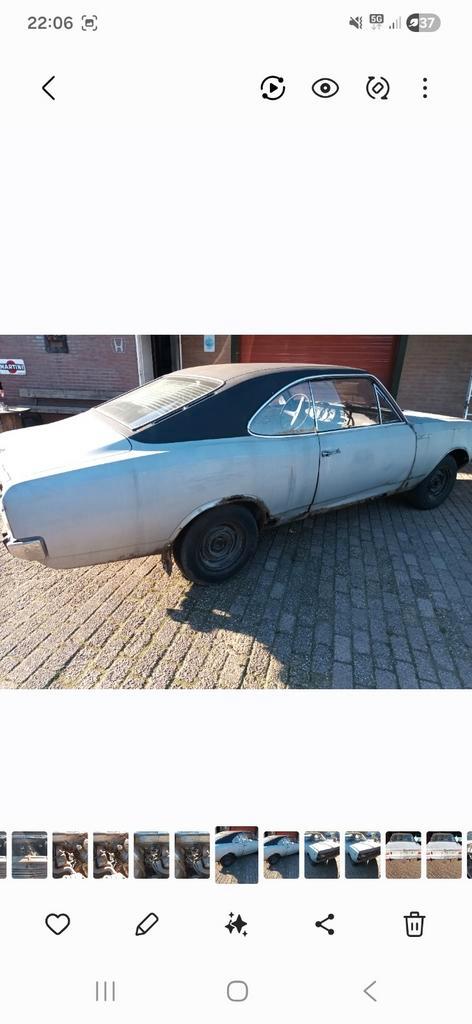 Opel rekord c admiral diplomat kapitan a ascona oldtimer, Auto's, Opel, Particulier, Ophalen