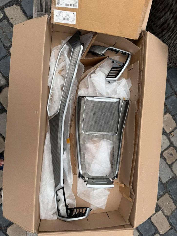 Prachtige BMW X5 G05 alu carbon interieurlijsten sierlijsten, Auto-onderdelen, Interieur en Bekleding, BMW, Ophalen of Verzenden