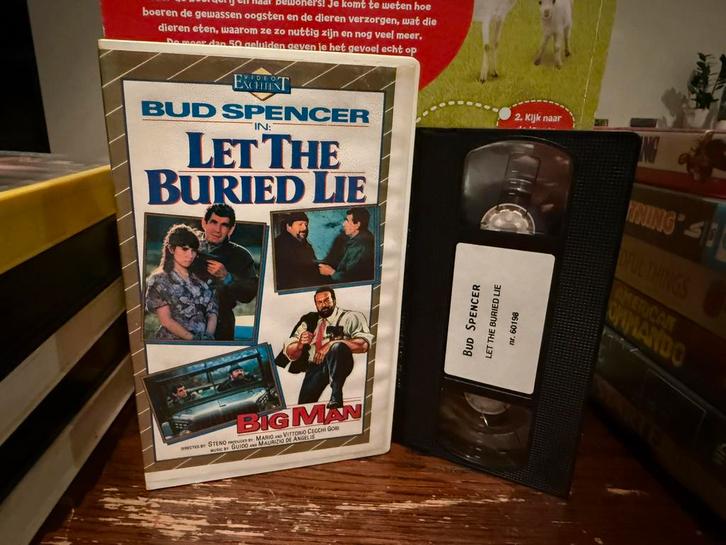 Let the buried die - bud spencer - VHS, Cd's en Dvd's, VHS | Kinderen en Jeugd, Gebruikt, Overige soorten, Overige typen, Vanaf 12 jaar