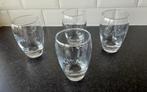 CHOCOMEL glazen, 4 stuks, Verzamelen, Glas en Borrelglaasjes, Ophalen of Verzenden, Zo goed als nieuw, Overige typen