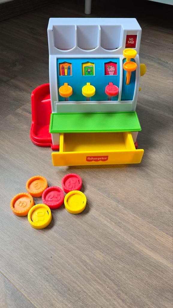 Fisher Price Kassa Fisherprice, Kinderen en Baby's, Speelgoed | Overig, Gebruikt, Jongen of Meisje, Ophalen of Verzenden