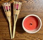 Tuinfakkels en tuinkaars, Ophalen of Verzenden, Nieuw