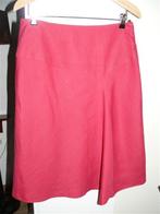 C615A Steppin Out mt 38 nieuw rok rozerood linnen, Kleding | Dames, Rokken, Verzenden, Nieuw, Knielengte, Rood