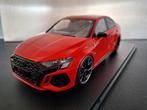 Audi RS3 Limousine 2022 Schaal 1:18, Nieuw, Overige merken, Ophalen of Verzenden, Auto
