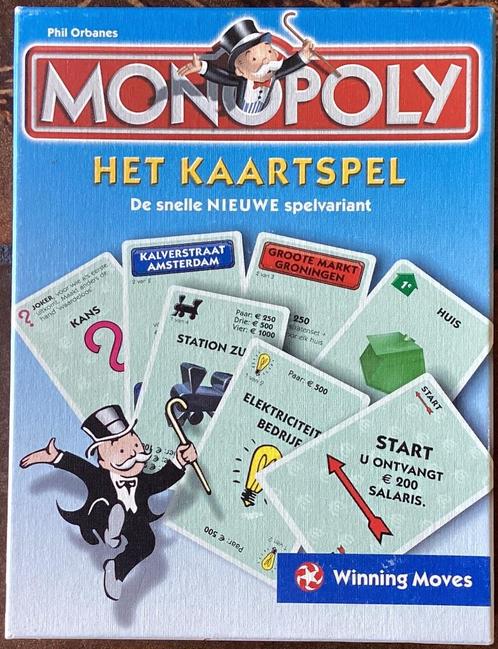 Monopoly het kaartspel, Hobby en Vrije tijd, Gezelschapsspellen | Kaartspellen, Zo goed als nieuw, Ophalen of Verzenden