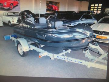 FUN YAK Funmaster 390 "TORNADO" met WEIJER trailer beschikbaar voor biedingen