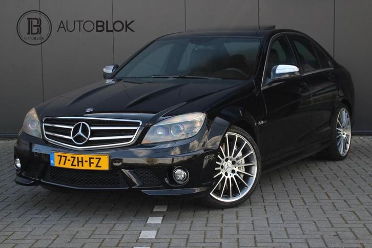 Mercedes-Benz C-klasse 63 AMG SCHUIFDAK ORIGINEEL NL, Auto's, Mercedes-Benz, Bedrijf, Te koop, C-Klasse, ABS, Airbags, Airconditioning