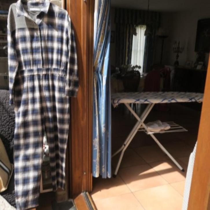 Jumpsuit blauw ruit &Other Stories mt 40, Kleding | Dames, Jumpsuits, Nieuw, Maat 38/40 (M), Overige kleuren, Ophalen of Verzenden