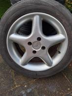 Alu velgenset 4x98 195 55 15 Fiat Alfa Lancia, Ophalen, Gebruikt, 15 inch, Banden en Velgen