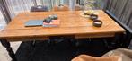 Houten keukentafel 2x1 mtr, Huis en Inrichting, Ophalen, Gebruikt, 200 cm of meer, 50 tot 100 cm