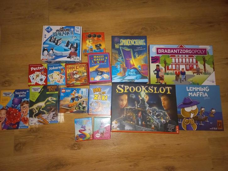 Diversen spelletjes. Per stuk aangeboden., Hobby en Vrije tijd, Gezelschapsspellen | Bordspellen, Nieuw, Ophalen of Verzenden