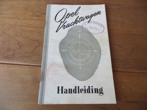 NL instructieboek Opel Blitz vrachtwagen 2.5 6-cil. 2-1950, Auto diversen, Handleidingen en Instructieboekjes, Ophalen of Verzenden