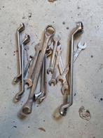 Ringsleutel/Steeksleutel Set - Engelse Maten, Doe-het-zelf en Verbouw, Gereedschap | Handgereedschap, Ophalen of Verzenden, Gebruikt
