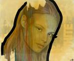 Mrs White II - Harold Aspers - Acryl & epoxy op doek, Antiek en Kunst, Kunst | Schilderijen | Modern, Ophalen
