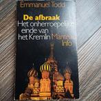 De Afbraak - Emmanuel Todd, Ophalen of Verzenden, Gelezen, Overige onderwerpen, Emmanuel Todd