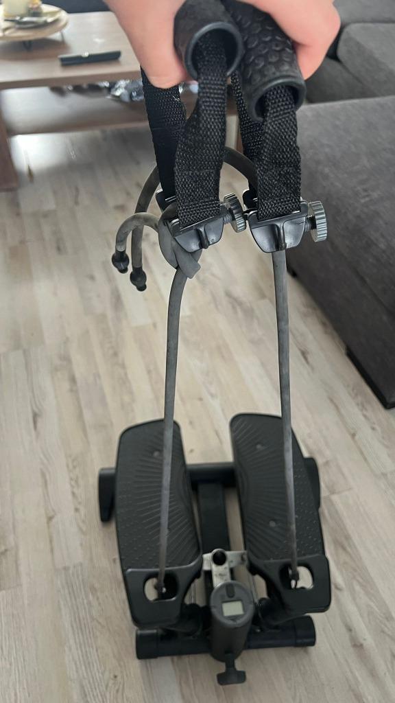 Mini Crosstrainer, Stepper - Active touch, Sport en Fitness, Fitnessapparatuur, Gebruikt, Crosstrainer, Benen, Metaal, Ophalen