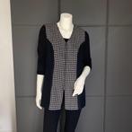 Gilet zwart / wit ruit 38, Maat 38/40 (M), Foxy, Zwart, Ophalen of Verzenden