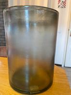 (2x)Dutz Windlicht Smoke met oliekleuren- 35cm, Zwart, Ophalen of Verzenden, Minder dan 50 cm, Glas