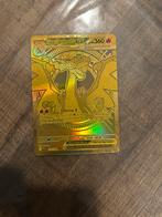 Pokemon Mega Charizard X ex 130 Gold - Phantasmal flames, Ophalen of Verzenden, Nieuw, Losse kaart, Foil