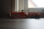 Siku dieplader met helikopter, Ophalen of Verzenden, Gebruikt, Bus of Vrachtwagen, SIKU
