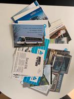 Diverse folders van touringcars duvedec van hool scania smit, Ophalen of Verzenden, Gebruikt, Bus of Metro, Boek of Tijdschrift