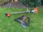 Stihl FS550 bosmaaier met harnas, Tuin en Terras, Bosmaaiers, Ophalen, Zo goed als nieuw, Benzine