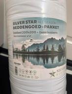 Silver Star Beddengoed Pakket - Dekbed 200x200 + 2 Kussens, Wit, Ophalen of Verzenden, Deken of Dekbed, Nieuw